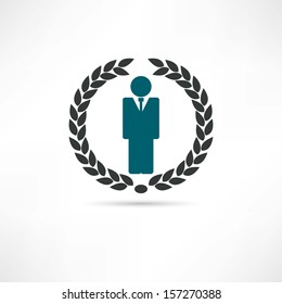 Person of business icon