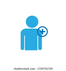 Person. Candidate. New employee. Icon. Vector illustration
