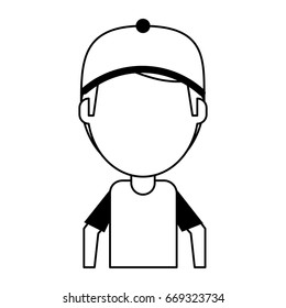 Person cartoon clothing