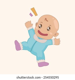 person character baby theme elements