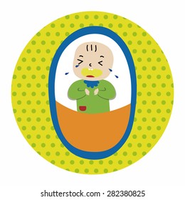 person character baby theme elements