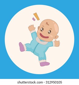 person character baby theme elements
