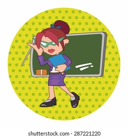 person character teacher theme elements