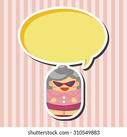 person character teacher theme elements