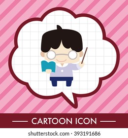 person character teacher theme elements