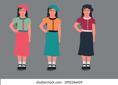 person character vector illustration design