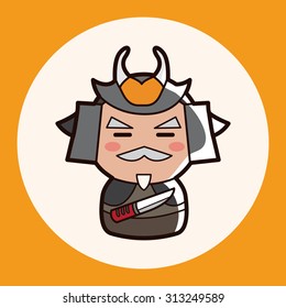 person character warrior theme elements