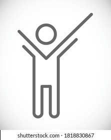 person checkmark logo concept icon