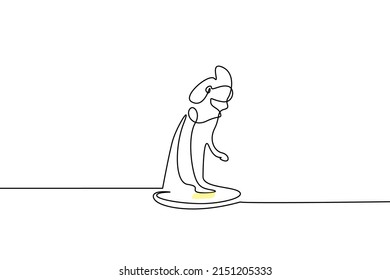 a person cleaning with cleaning equipment