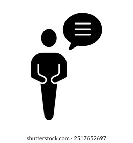 Icono de línea de concepto de persona. Ilustración de elemento simple. diseño de símbolo de contorno de concepto de persona.