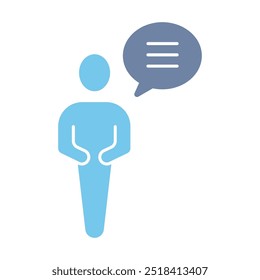 person concept line icon. Simple element illustration. person concept outline symbol design.