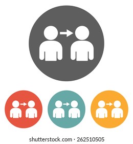 person connect icon