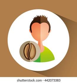 person cooking design 