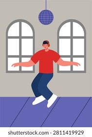 Person Dancing and Headphones
