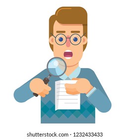Person delegate to the audit that analyzes and research the correctness of the work