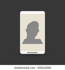 Person design. man icon.  Flat illustration , vector