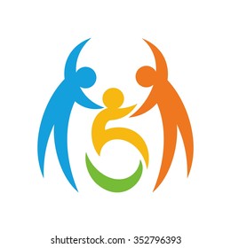 Person With A Disability Symbol Or Icon Logo Vector.