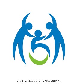 Person With A Disability Symbol Or Icon Logo Vector.