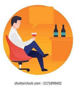 
Person drinking, drunken man
