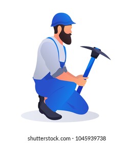 Person Extracting. Vector Illustration 