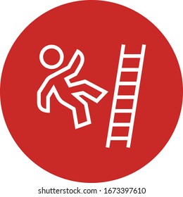 61 Falling off ladder Stock Illustrations, Images & Vectors | Shutterstock