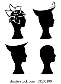 Person from the front, four girls image