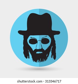 Person with glasses