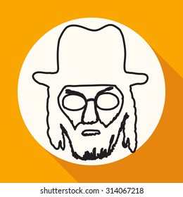 Person with glasses