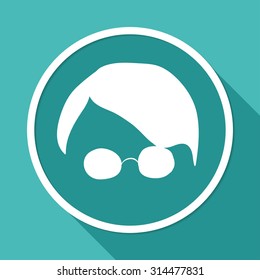 Person with glasses