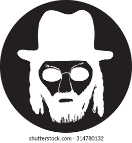 Person with glasses