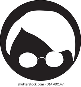 Person with glasses