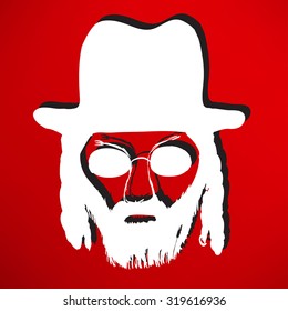Person with glasses