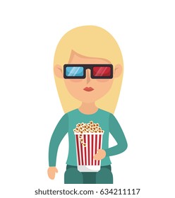person with glasses 3d