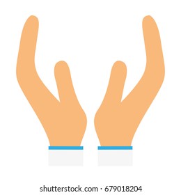 person hands symbol