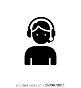 Person with Headphones Listening to Music, Representing Relaxation and Enjoyment