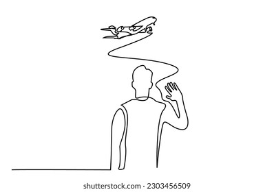 person human plane flying
