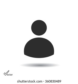 Person Icon Stock Vector (Royalty Free) 358156403