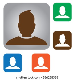 person icon. 