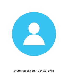 person icon in blue circle