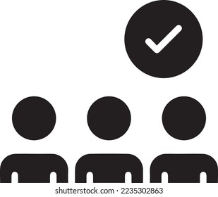 person icon. Client Symbol, Login Head Sign icon design. Monochrome icon. User icon in flat style