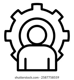 Person Icon Element For Design