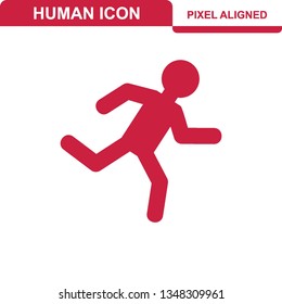 Person icon flat illustration design - Vector