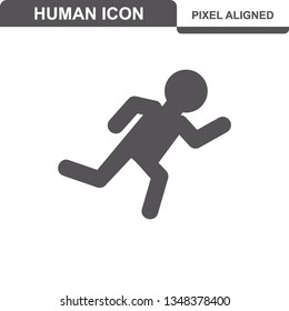 Person icon flat illustration design - Vector