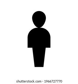 person icon or logo isolated sign symbol vector illustration - high quality black style vector icons
