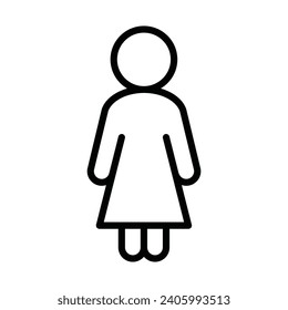 Icono de persona sobre fondo transparente