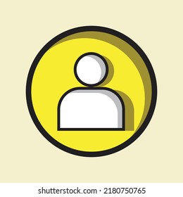 person icon, people illustration vector art
