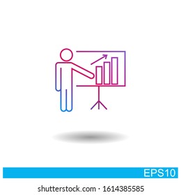 The person icon shows the graph vectors on white background