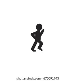 person icon. sign design