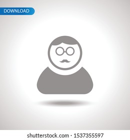 Person icon vector creative illustration
