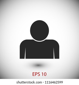 person icon, Vector EPS 10 illustration style